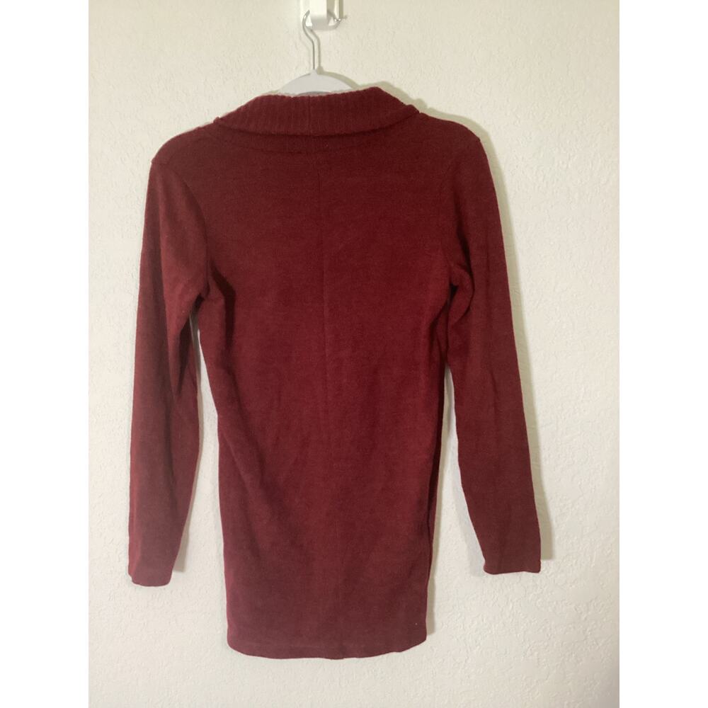 Style Rack Maroon Sweater Size Small50 - Picture 2 of 4